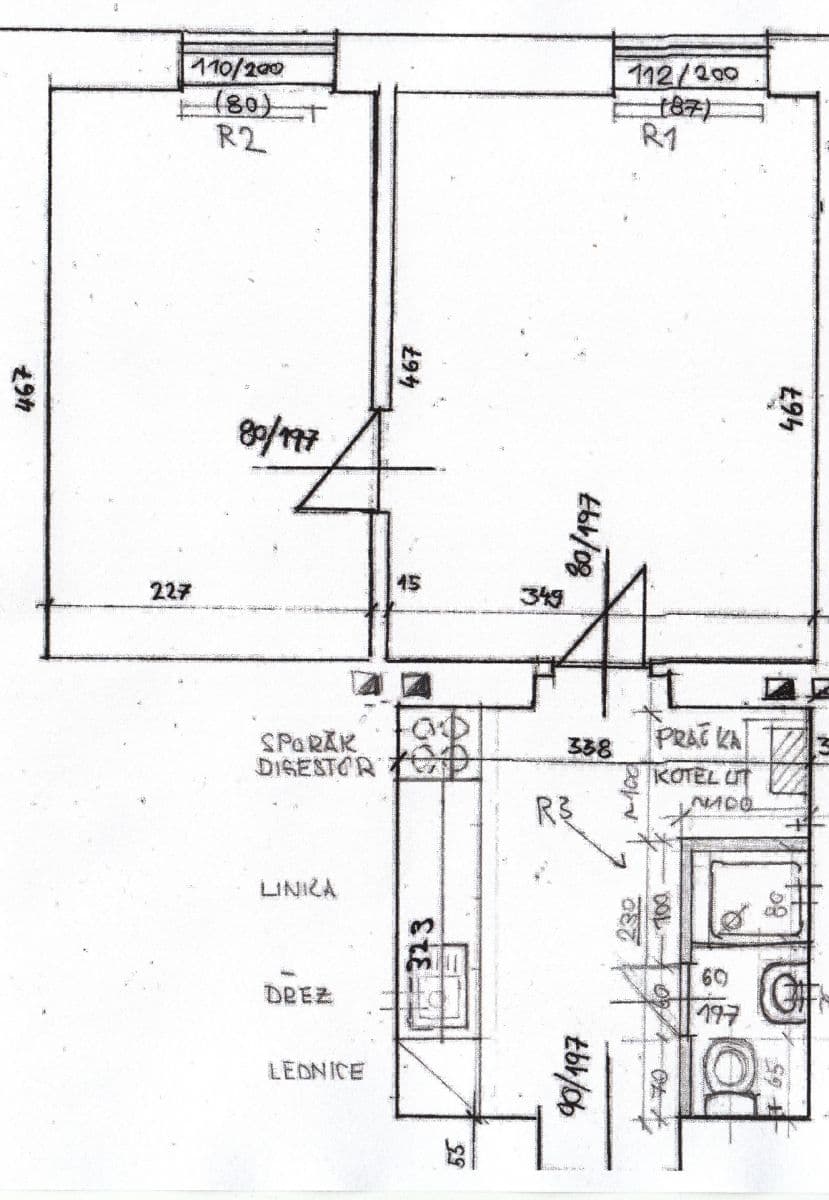 Pronájem bytu 2+1 37 m², Cyrilská, Brno, Jihomoravský kraj Pronájem bytu 2+1 37 m², Cyrilská, Brno, Jihomoravský kraj