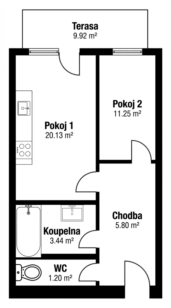 Prodej bytu 2+kk 48 m², Handkeho, Olomouc, Olomoucký kraj Prodej bytu 2+kk 48 m², Handkeho, Olomouc, Olomoucký kraj