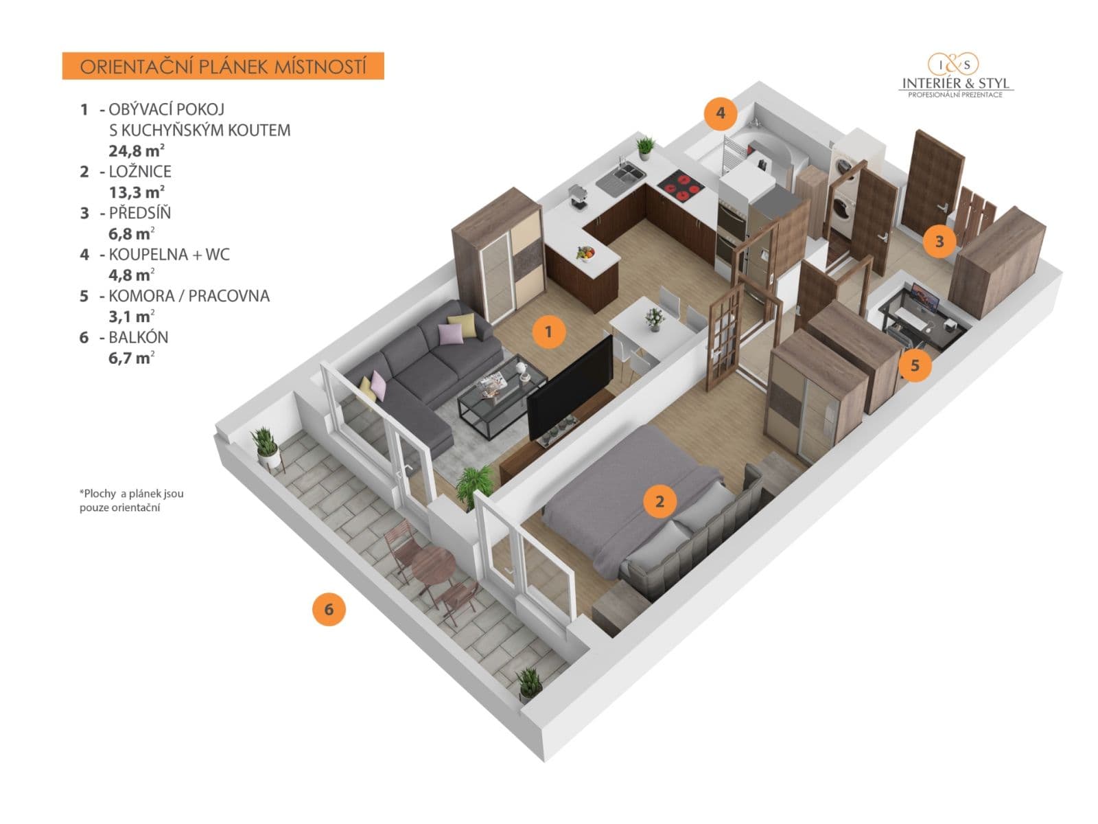 Prodej bytu 2+kk 53 m², Pavla Beneše, Praha, Praha Prodej bytu 2+kk 53 m², Pavla Beneše, Praha, Praha