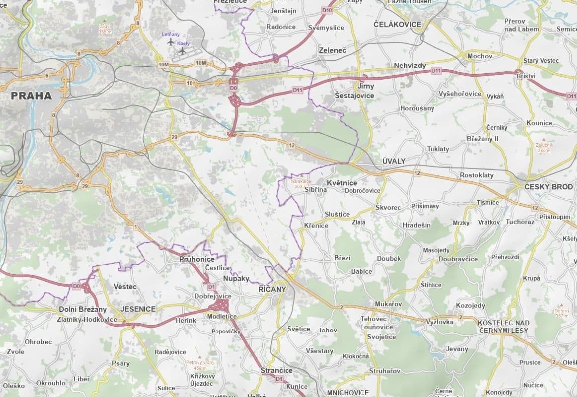 Prodej pozemku 5.022 m², Květnice, Středočeský kraj Prodej pozemku 5.022 m², Květnice, Středočeský kraj