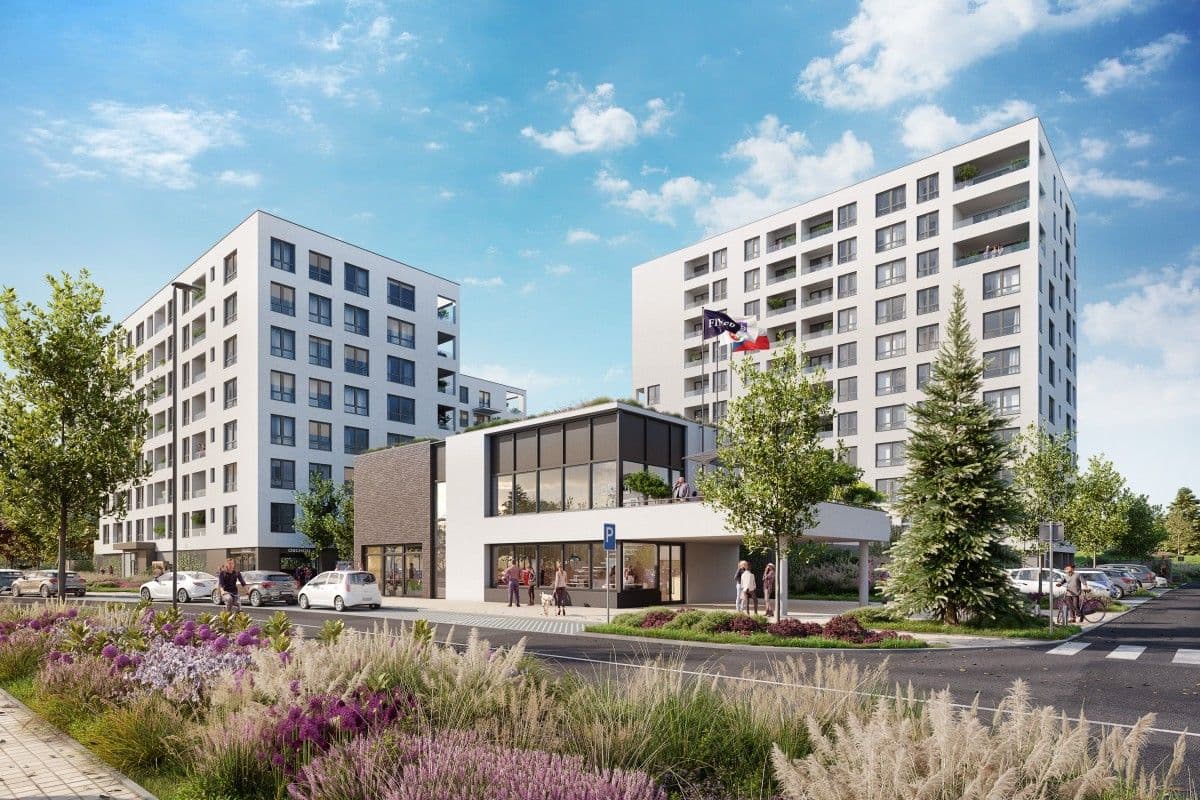 Pronájem bytu 1+kk 36 m², Pod Harfou, Praha, Praha Pronájem bytu 1+kk 36 m², Pod Harfou, Praha, Praha