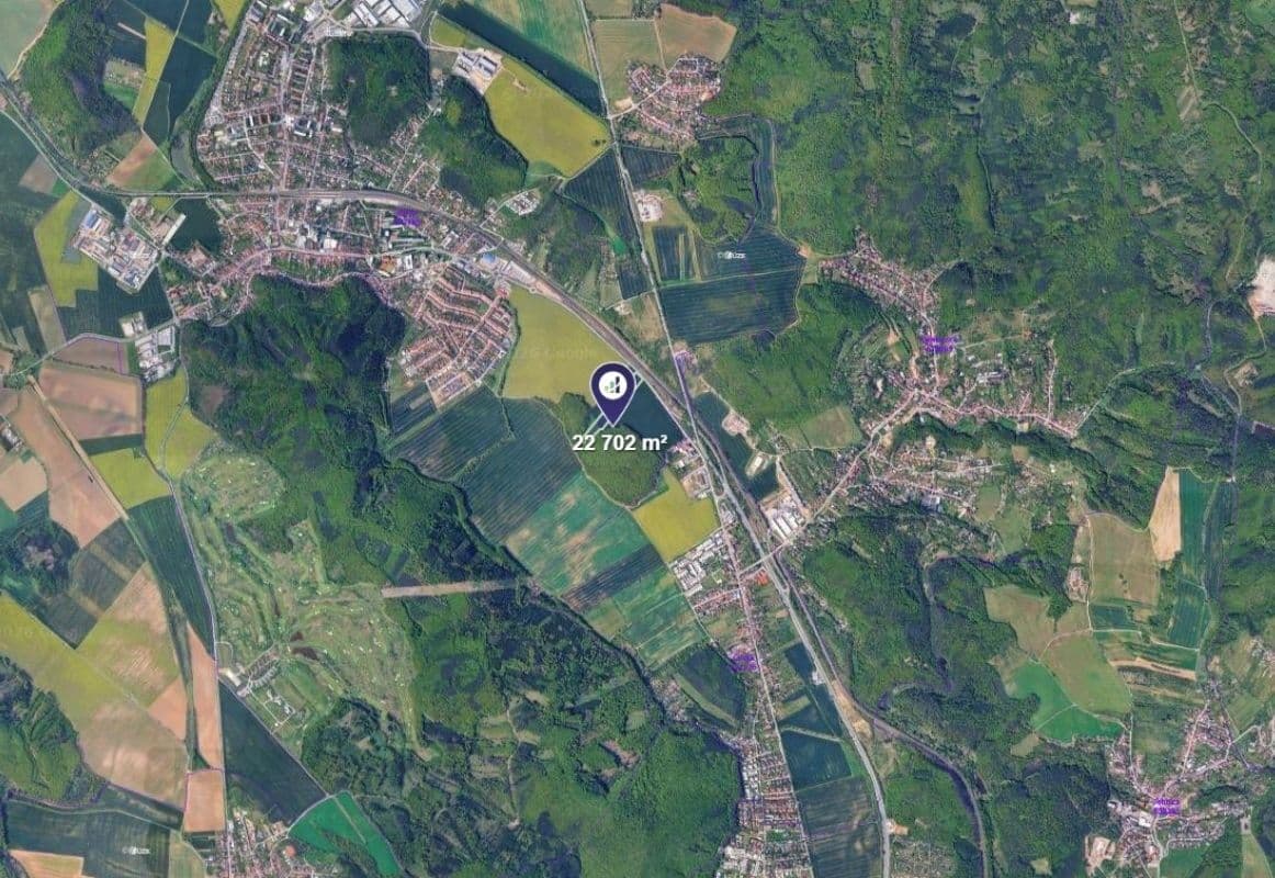 Prodej pozemku 7.094 m², Kuřim, Jihomoravský kraj Prodej pozemku 7.094 m², Kuřim, Jihomoravský kraj