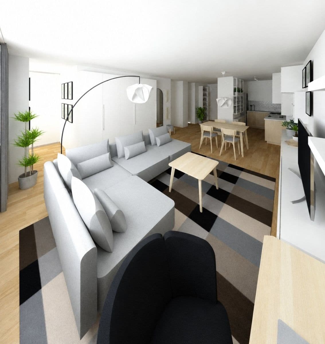 Pronájem bytu 3+kk 79 m², Drahobejlova, Praha, Praha Pronájem bytu 3+kk 79 m², Drahobejlova, Praha, Praha