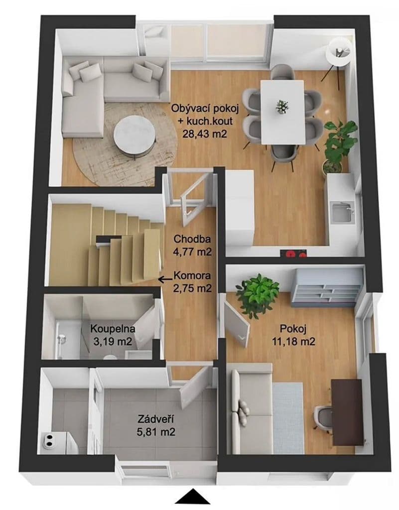 Pronájem domu 119 m², pozemek 345 m², Kutná Hora, Středočeský kraj Pronájem domu 119 m², pozemek 345 m², Kutná Hora, Středočeský kraj