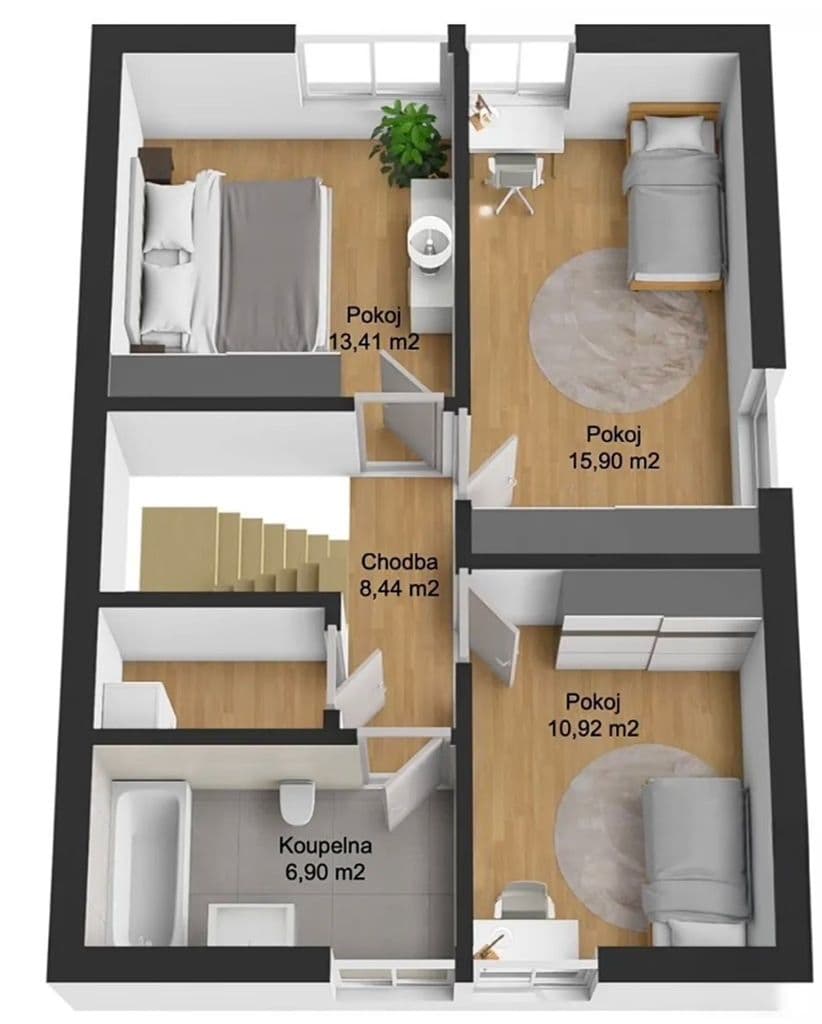 Pronájem domu 119 m², pozemek 345 m², Kutná Hora, Středočeský kraj Pronájem domu 119 m², pozemek 345 m², Kutná Hora, Středočeský kraj