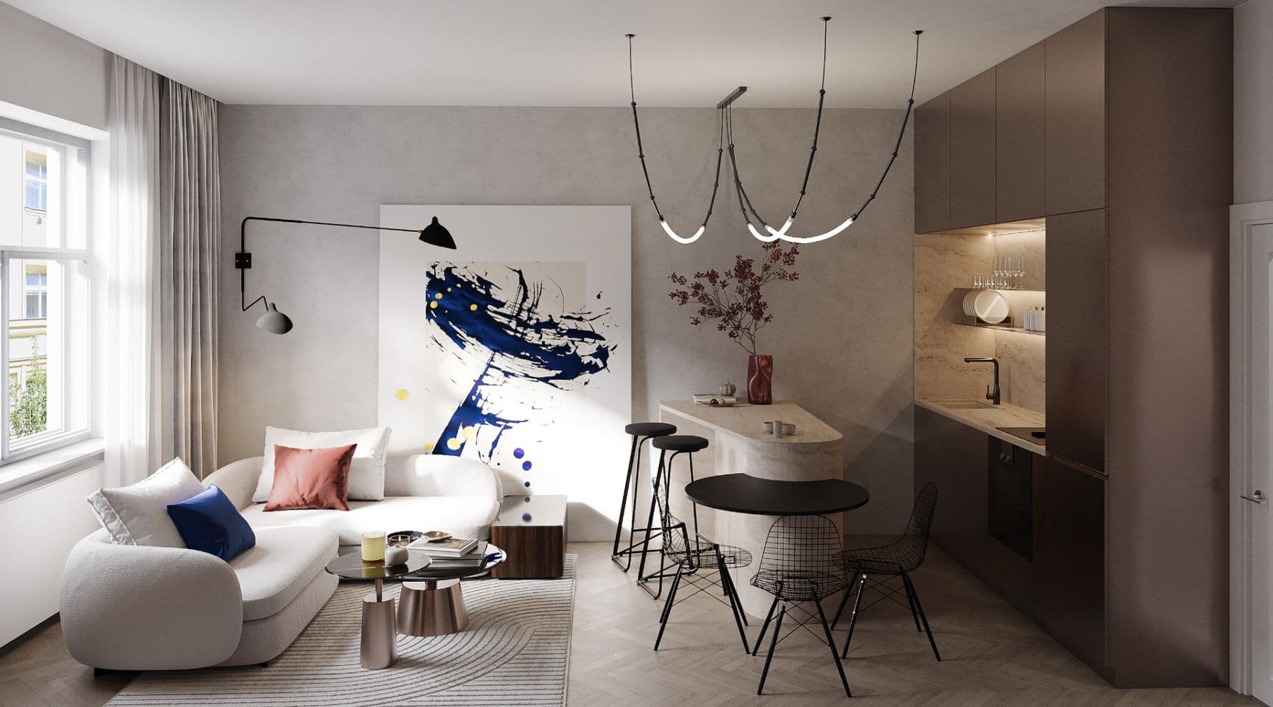 Prodej bytu 2+kk 49 m², Přemyslovská, Praha, Praha Prodej bytu 2+kk 49 m², Přemyslovská, Praha, Praha