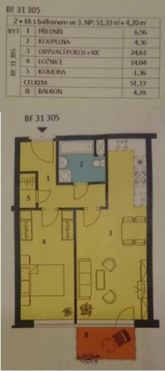 Pronájem bytu 2+kk 55 m², U Hostavického potoka, Praha, Praha Pronájem bytu 2+kk 55 m², U Hostavického potoka, Praha, Praha