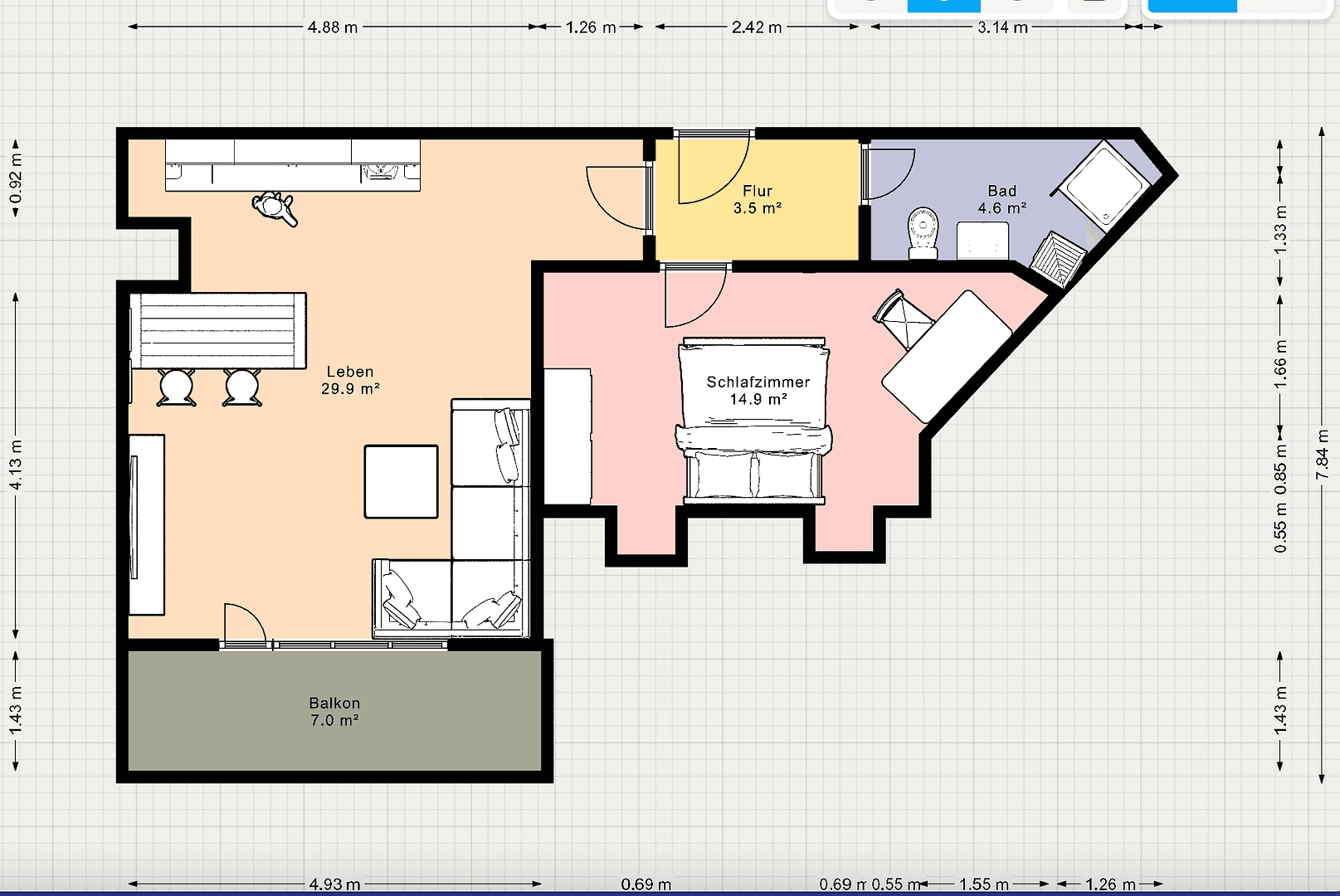 Pronájem bytu 2+1 54 m², Haeberlinstrasse 8, Stuttgart-Vaihingen, Bádensko-Württembersko Pronájem bytu 2+1 54 m², Haeberlinstrasse 8, Stuttgart-Vaihingen, Bádensko-Württembersko