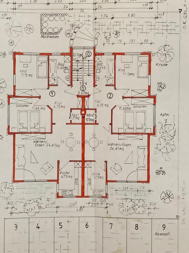 Pronájem bytu 3+1 80 m², Untereisesheim, Bádensko-Württembersko Pronájem bytu 3+1 80 m², Untereisesheim, Bádensko-Württembersko