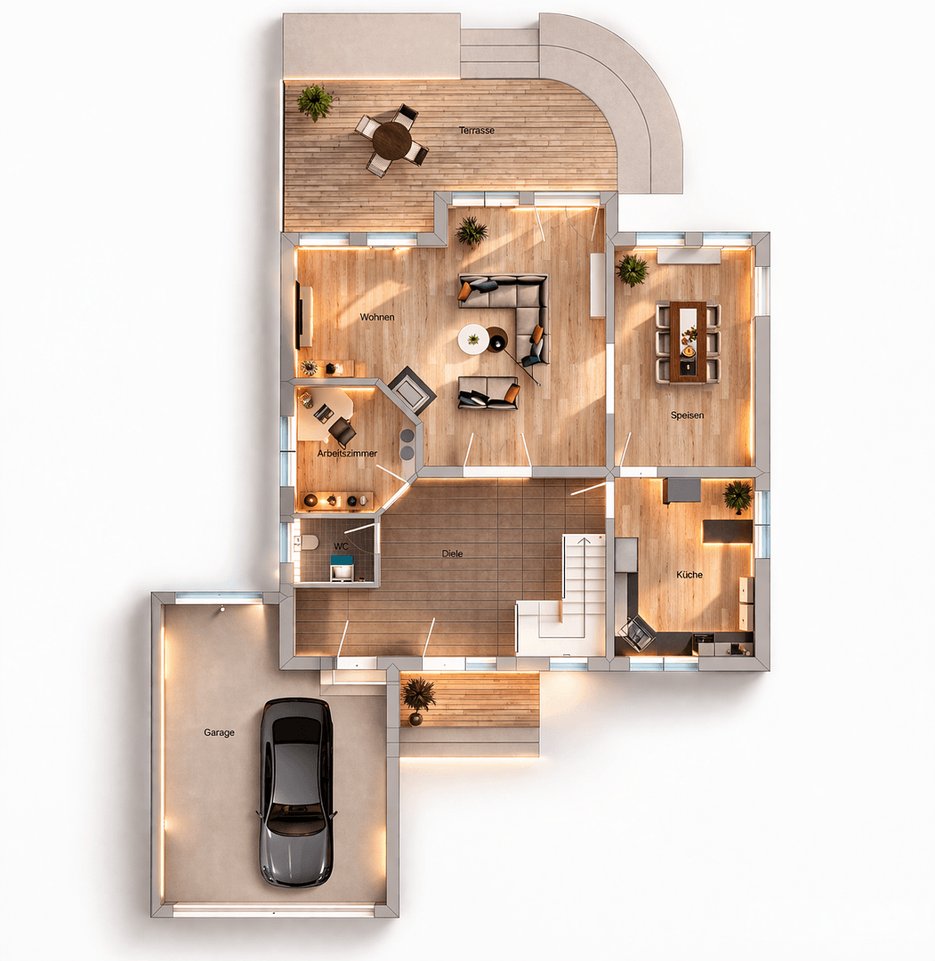 Prodej domu 309 m², pozemek 1.280 m², Markkleeberg, Sasko Prodej domu 309 m², pozemek 1.280 m², Markkleeberg, Sasko