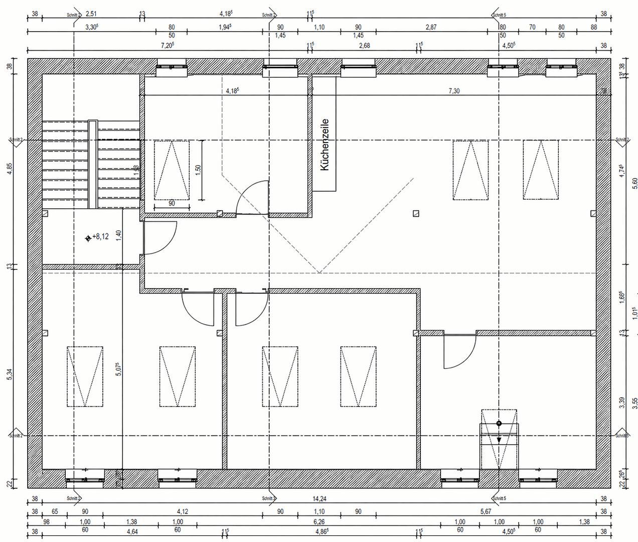 Pronájem bytu 4+1 110 m², Bahnhofstraße 22, Schönebeck (Elbe), Sasko-Anhaltsko Pronájem bytu 4+1 110 m², Bahnhofstraße 22, Schönebeck (Elbe), Sasko-Anhaltsko