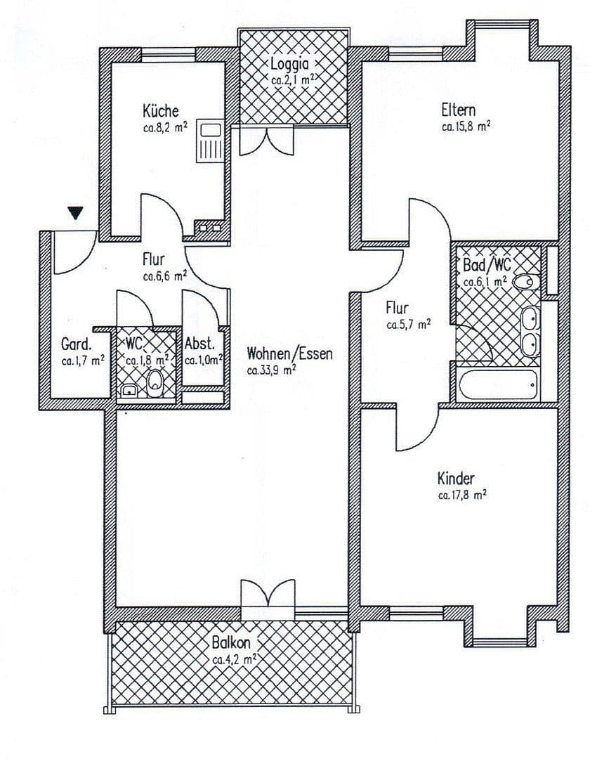 Pronájem bytu 3+1 105 m², München, Bavorsko Pronájem bytu 3+1 105 m², München, Bavorsko