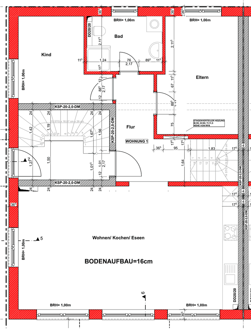 Pronájem bytu 3+1 83 m², Ludwig-Bergsträsser-Str. 8, Mörfelden-Walldorf, Hessen Pronájem bytu 3+1 83 m², Ludwig-Bergsträsser-Str. 8, Mörfelden-Walldorf, Hessen