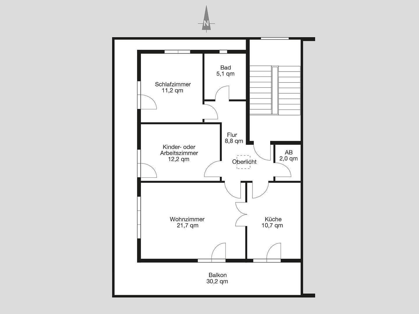 Prodej bytu 3+1 87 m², Wasastraße, Radebeul, Sasko Prodej bytu 3+1 87 m², Wasastraße, Radebeul, Sasko