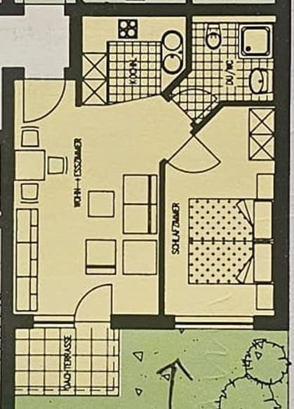 Pronájem bytu 2+1 42 m², Berliner Straße 16, Leipzig, Sasko Pronájem bytu 2+1 42 m², Berliner Straße 16, Leipzig, Sasko