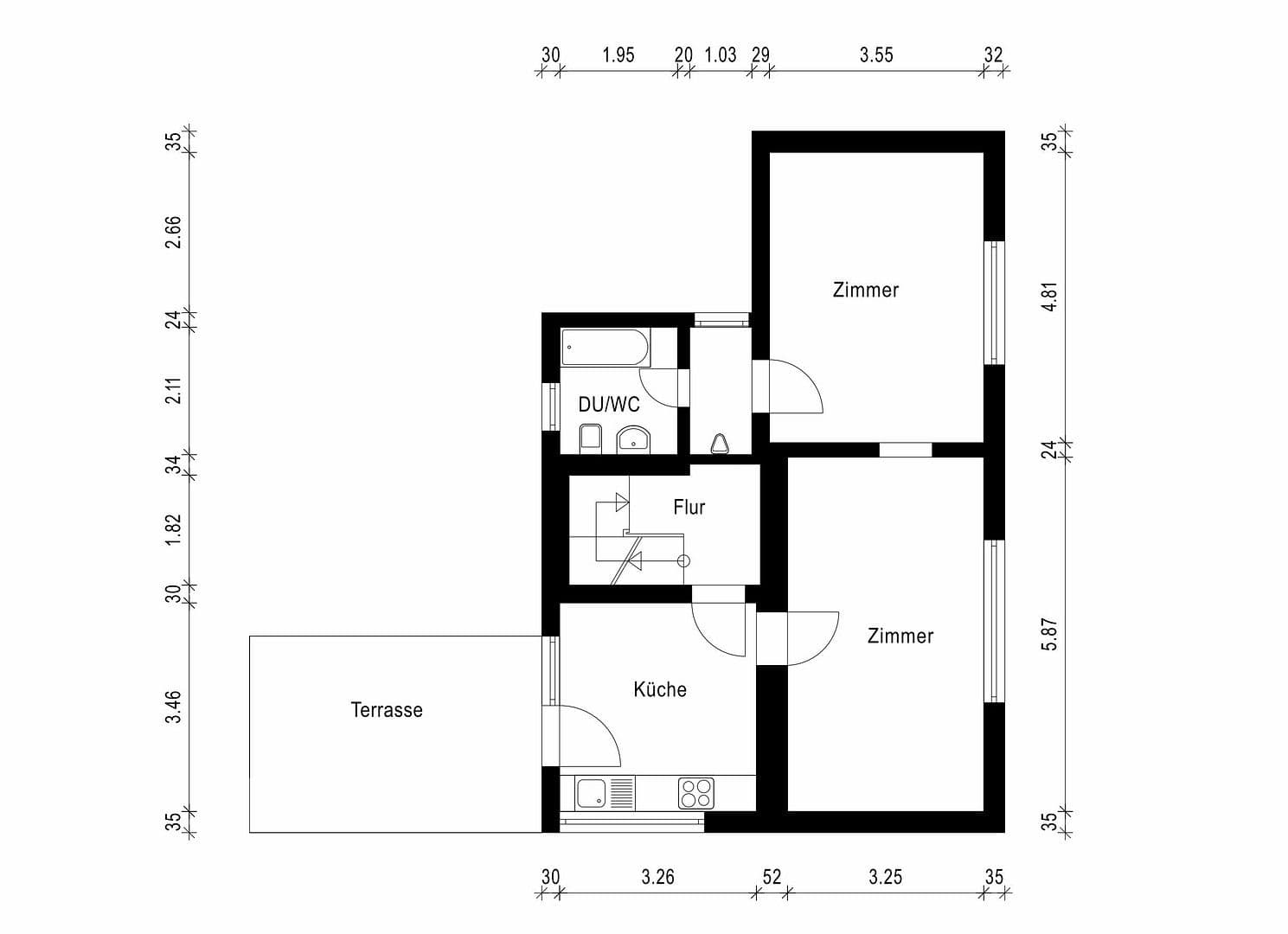 Pronájem bytu 2+1 63 m², Josefstr. 7, Siegburg, Severní Porýní-Vestfálsko Pronájem bytu 2+1 63 m², Josefstr. 7, Siegburg, Severní Porýní-Vestfálsko