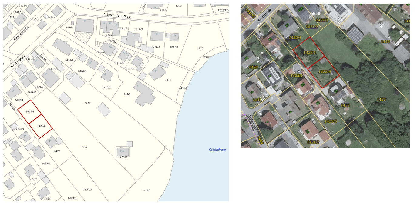 Prodej pozemku 759 m², Reutestraße, Bad Waldsee, Bádensko-Württembersko Prodej pozemku 759 m², Reutestraße, Bad Waldsee, Bádensko-Württembersko