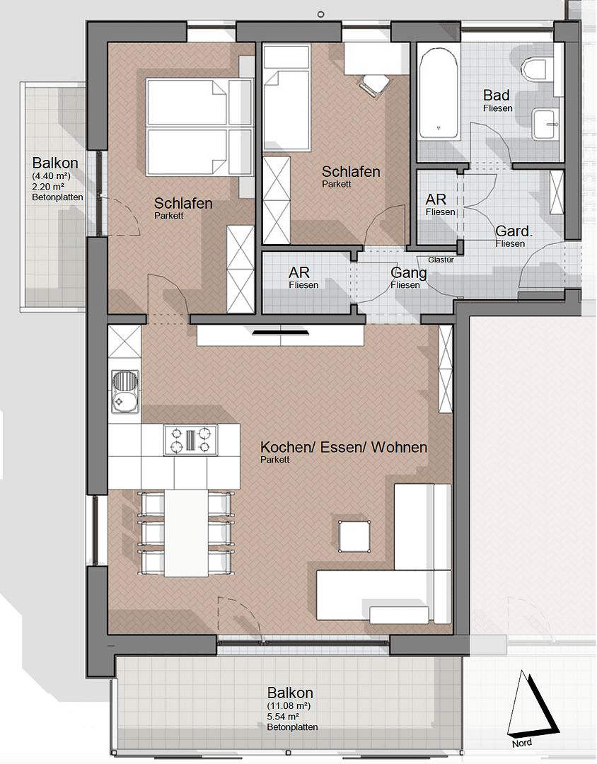 Pronájem bytu 3+1 84 m², Freilassing, Bavorsko Pronájem bytu 3+1 84 m², Freilassing, Bavorsko