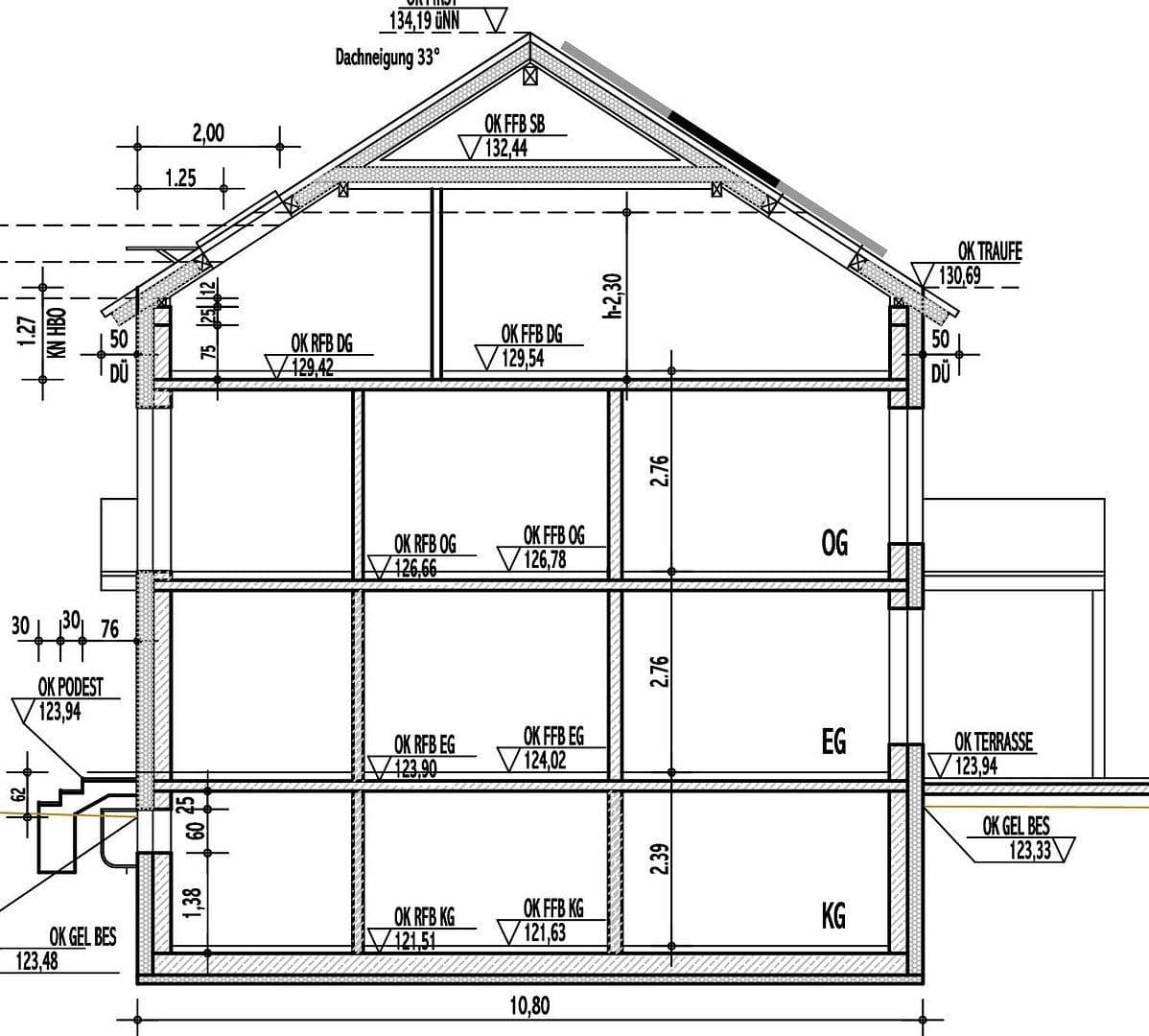 Prodej domu 160 m², pozemek 159 m², Gründau, Hessen Prodej domu 160 m², pozemek 159 m², Gründau, Hessen