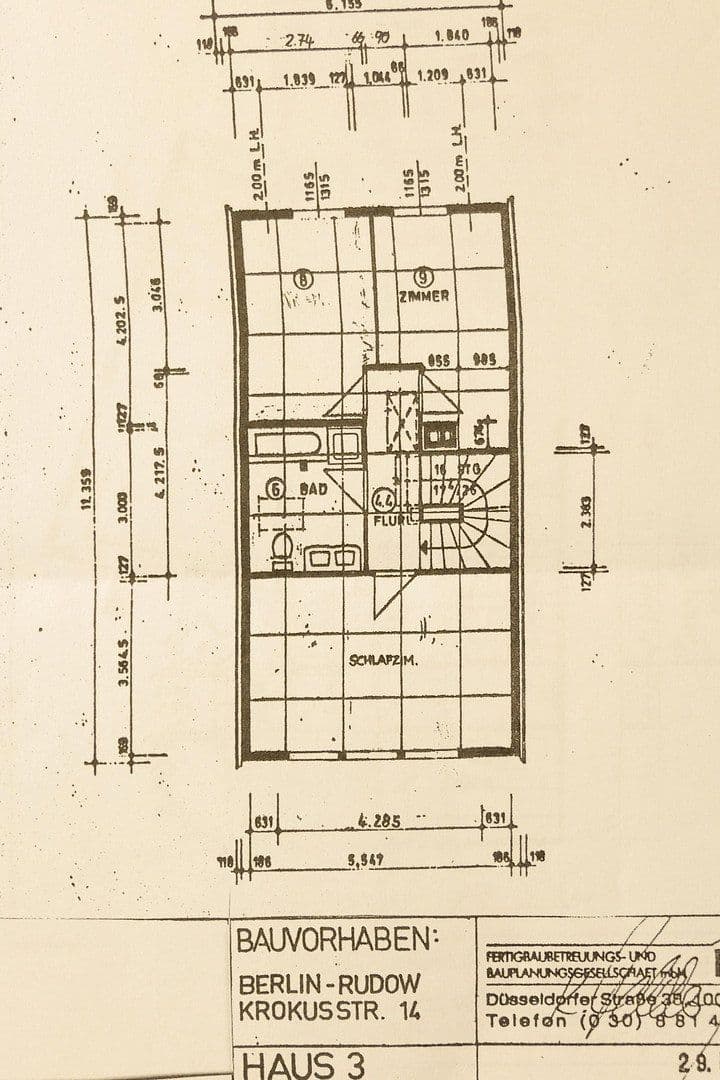 Prodej domu 120 m², pozemek 341 m², Krokusstraße 14, Berlin-Rudow, Berlín Prodej domu 120 m², pozemek 341 m², Krokusstraße 14, Berlin-Rudow, Berlín