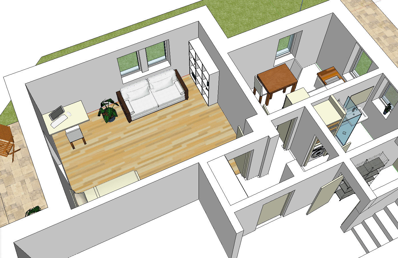Pronájem bytu 1+1 42 m², Nürtingen, Bádensko-Württembersko Pronájem bytu 1+1 42 m², Nürtingen, Bádensko-Württembersko