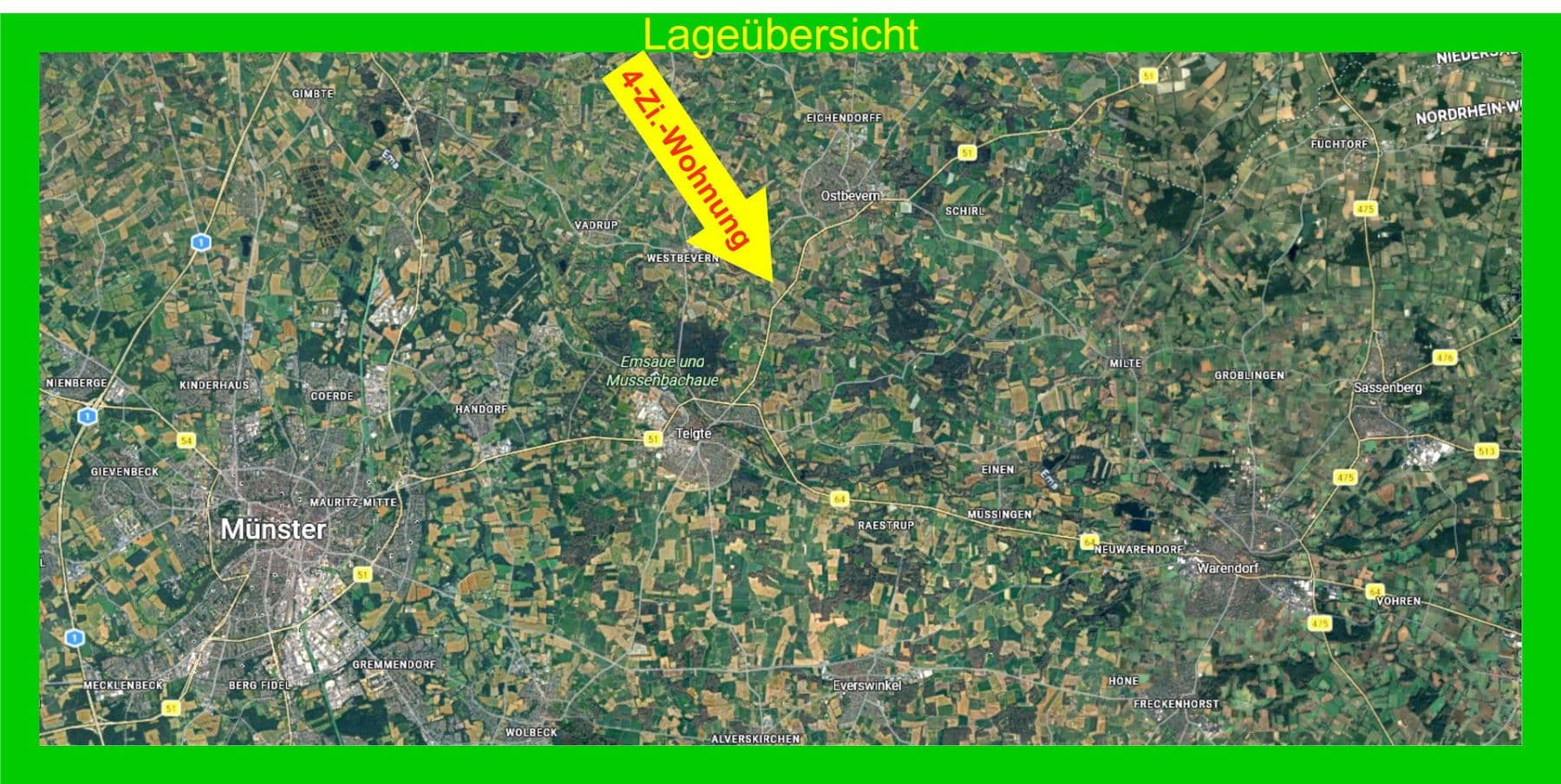 Pronájem bytu 4+1 116 m², Ostbevern, Severní Porýní-Vestfálsko Pronájem bytu 4+1 116 m², Ostbevern, Severní Porýní-Vestfálsko