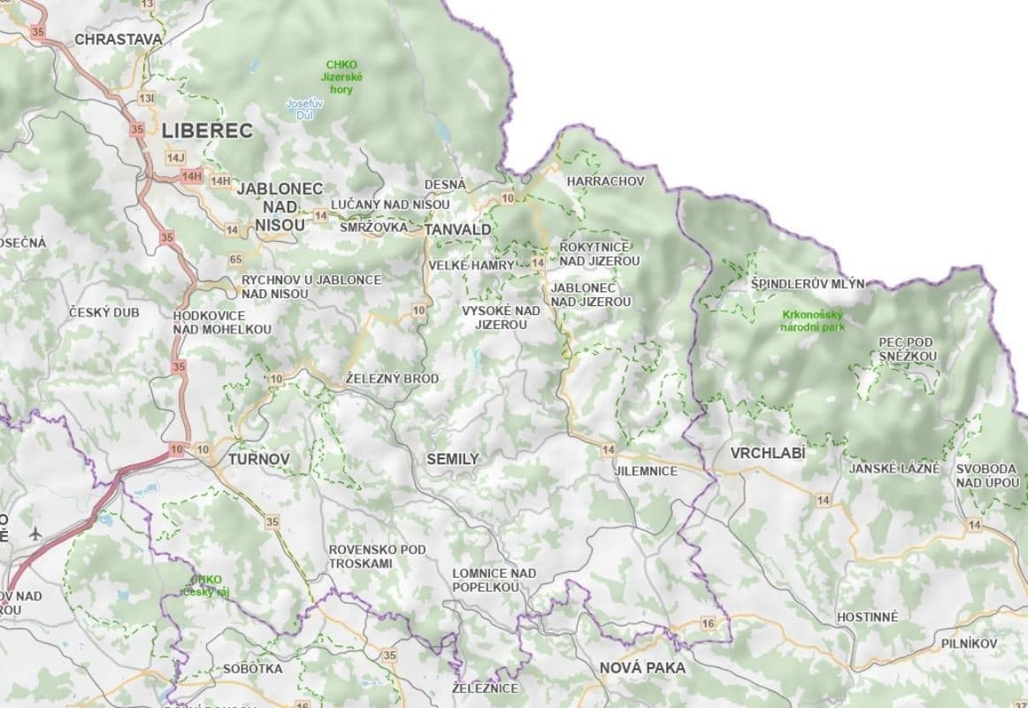 Prodej pozemku 1.358 m², Roztoky u Semil, Liberecký kraj Prodej pozemku 1.358 m², Roztoky u Semil, Liberecký kraj