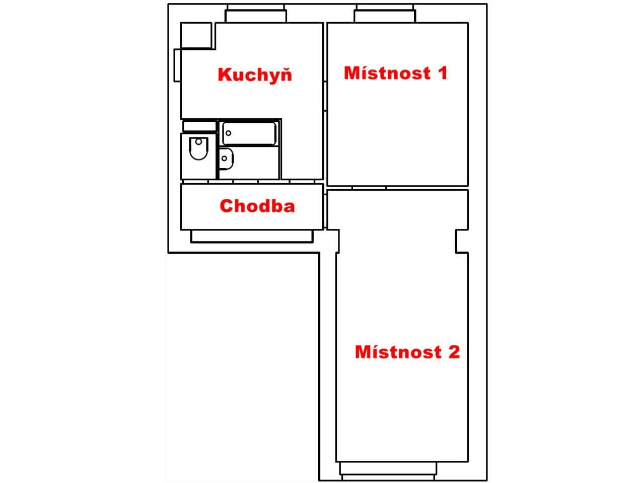 Prodej bytu 2+1 53 m², 2. května, Studénka, Moravskoslezský kraj Prodej bytu 2+1 53 m², 2. května, Studénka, Moravskoslezský kraj