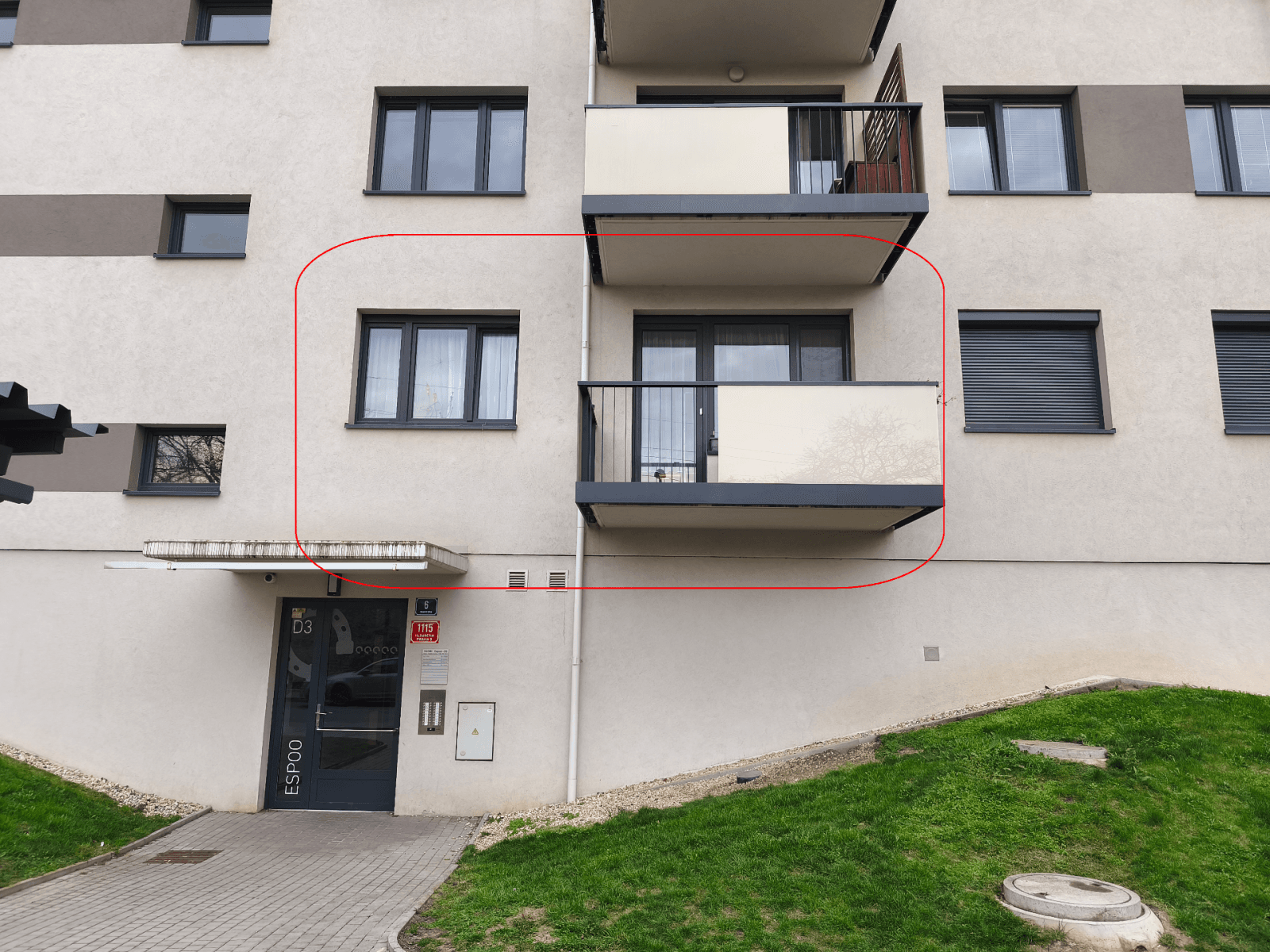 Pronájem bytu 2+kk 49 m², Granitova, Praha, Praha Pronájem bytu 2+kk 49 m², Granitova, Praha, Praha