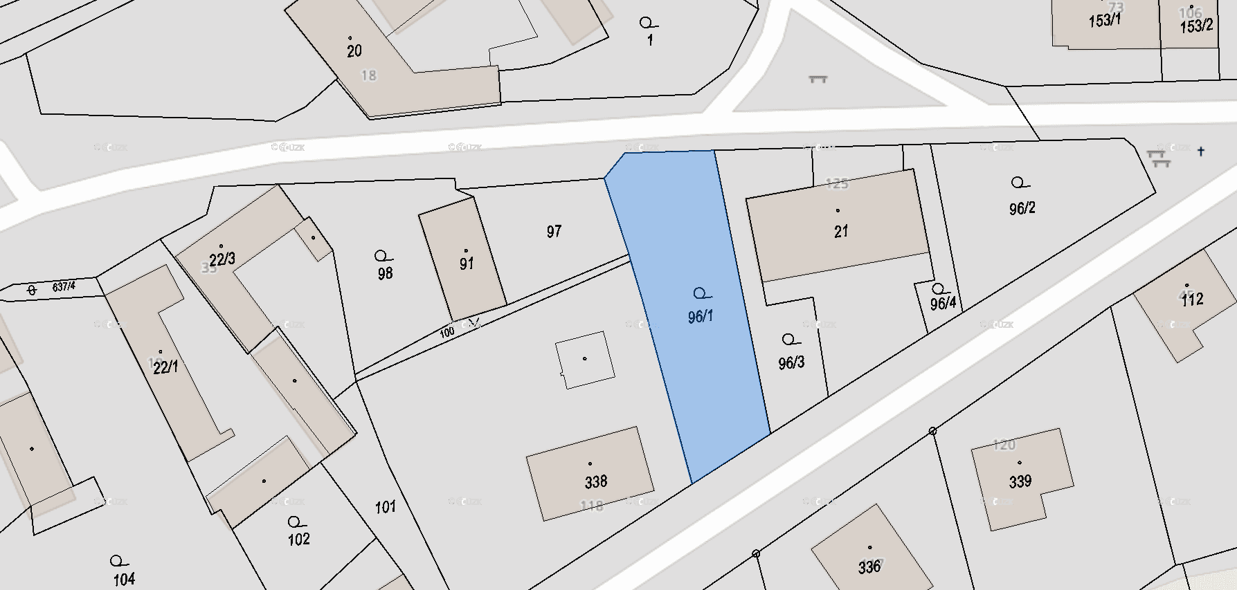 Prodej pozemku 623 m², Sedlec, Kraj Vysočina Prodej pozemku 623 m², Sedlec, Kraj Vysočina