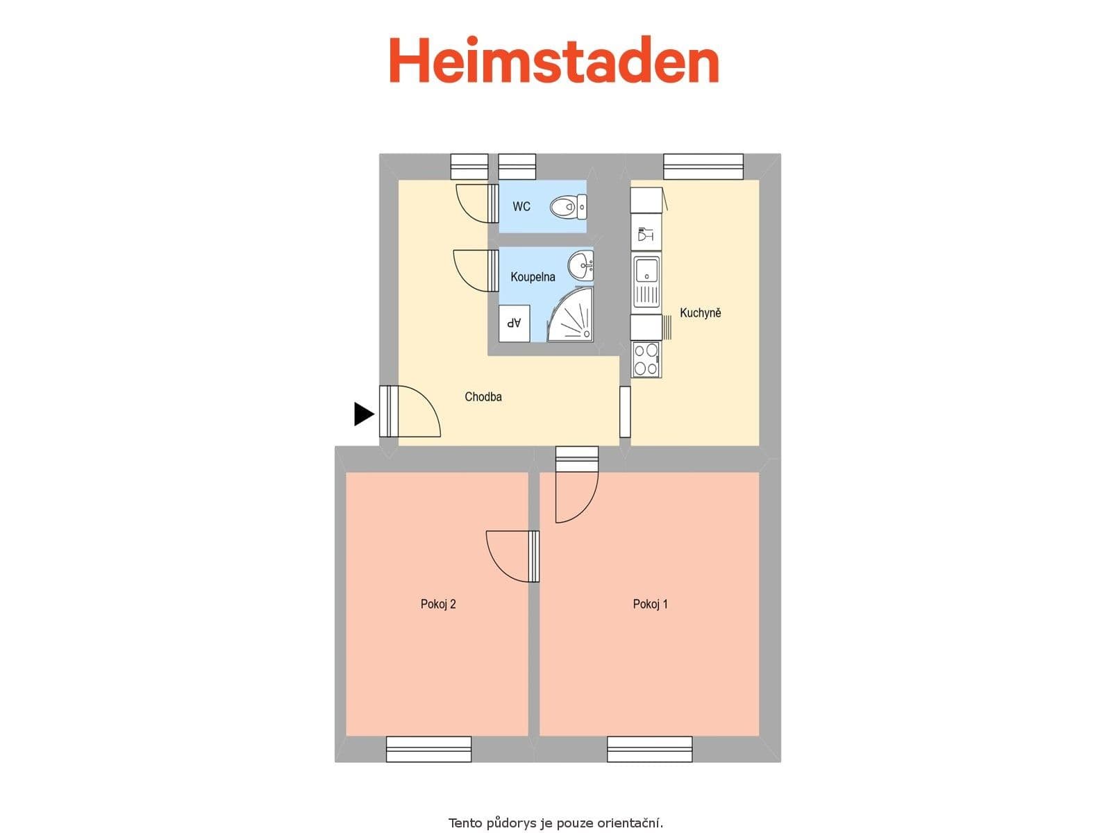 Pronájem bytu 2+1 54 m², Chopinova, Havířov, Moravskoslezský kraj Pronájem bytu 2+1 54 m², Chopinova, Havířov, Moravskoslezský kraj