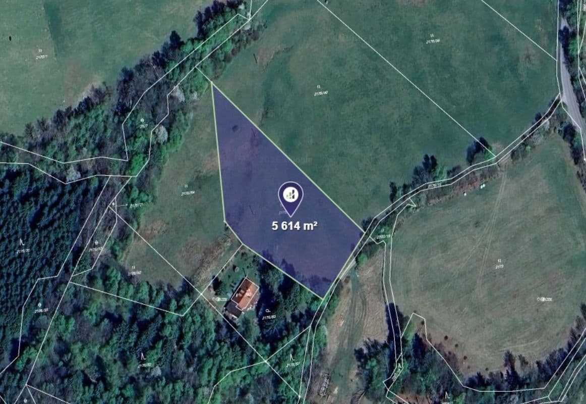 Prodej pozemku 5.614 m², Brloh, Jihočeský kraj Prodej pozemku 5.614 m², Brloh, Jihočeský kraj