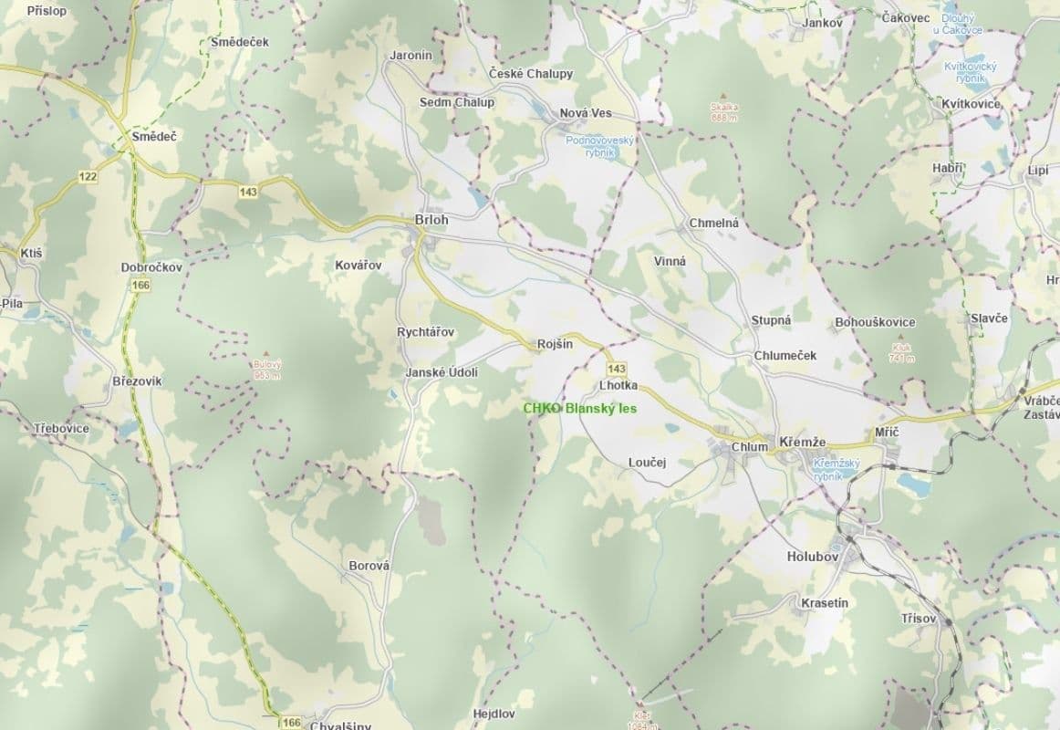 Prodej pozemku 5.614 m², Brloh, Jihočeský kraj Prodej pozemku 5.614 m², Brloh, Jihočeský kraj