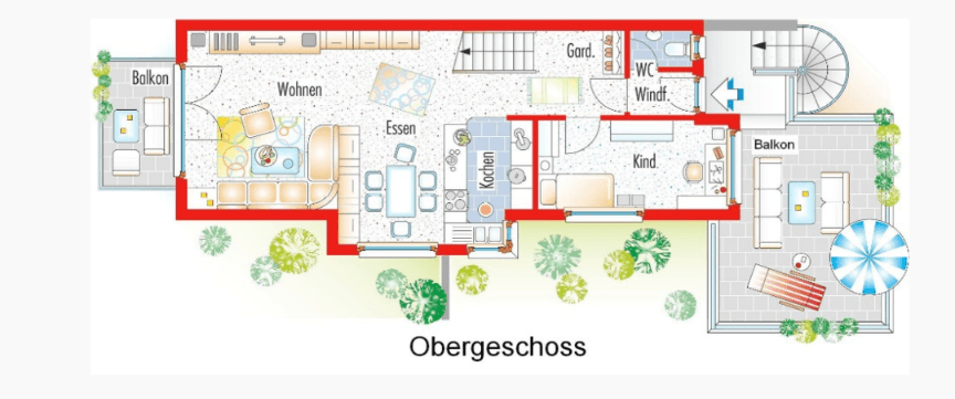 Prodej bytu 4+kk 114 m², Aichtal, Bádensko-Württembersko Prodej bytu 4+kk 114 m², Aichtal, Bádensko-Württembersko