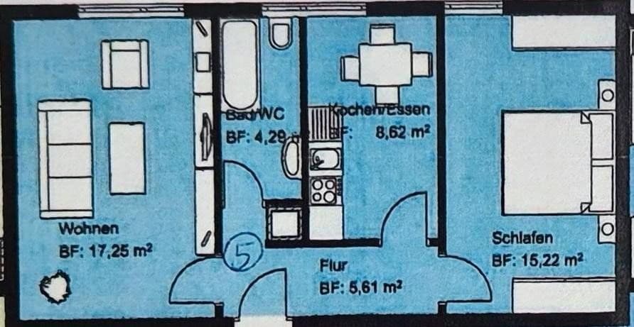 Pronájem bytu 51 m², Gideon-Bacher-Straße 1, Ulm, Bádensko-Württembersko Pronájem bytu 51 m², Gideon-Bacher-Straße 1, Ulm, Bádensko-Württembersko