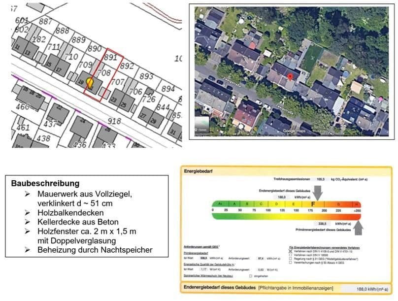 Prodej domu 160 m², pozemek 493 m², Zweigstraße 21, Essen, Severní Porýní-Vestfálsko Prodej domu 160 m², pozemek 493 m², Zweigstraße 21, Essen, Severní Porýní-Vestfálsko