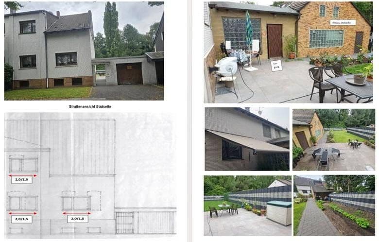 Prodej domu 160 m², pozemek 493 m², Zweigstraße 21, Essen, Severní Porýní-Vestfálsko Prodej domu 160 m², pozemek 493 m², Zweigstraße 21, Essen, Severní Porýní-Vestfálsko