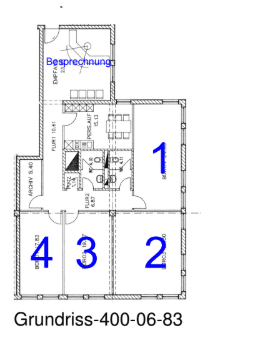 Pronájem kanceláře 15 m², Wehlner Straße, Dresden, Sasko Pronájem kanceláře 15 m², Wehlner Straße, Dresden, Sasko