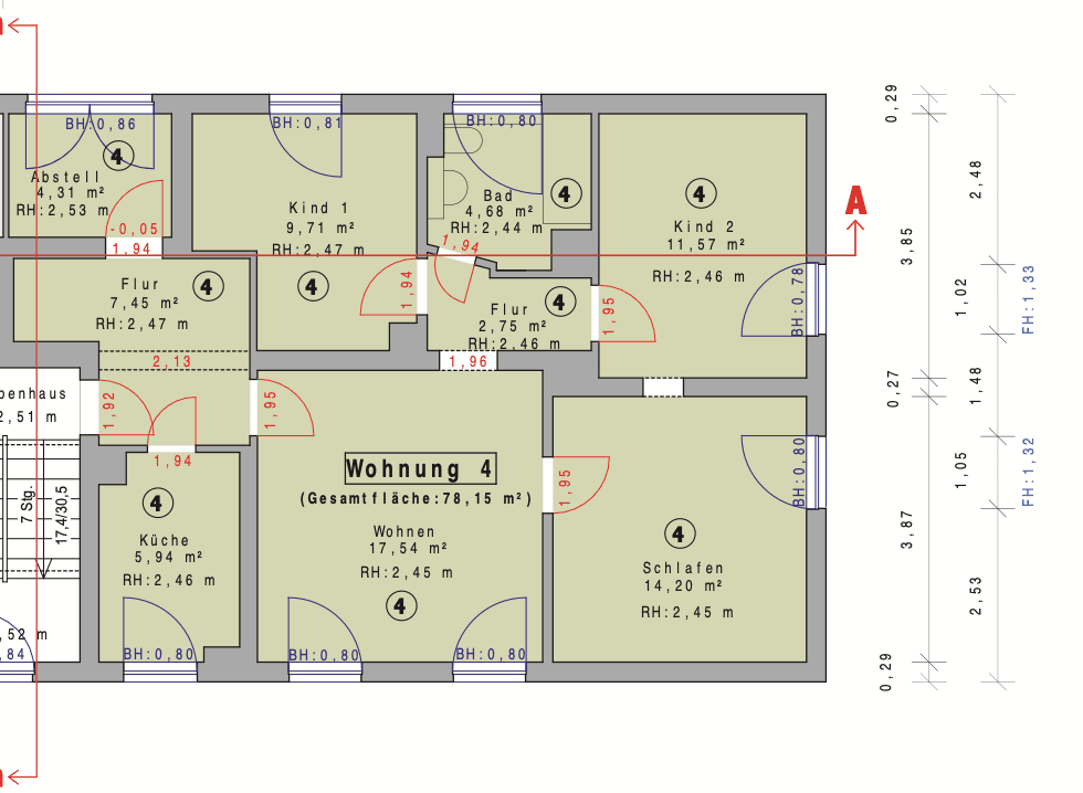 Pronájem bytu 4+kk 79 m², Neukieritzsch, Sasko Pronájem bytu 4+kk 79 m², Neukieritzsch, Sasko