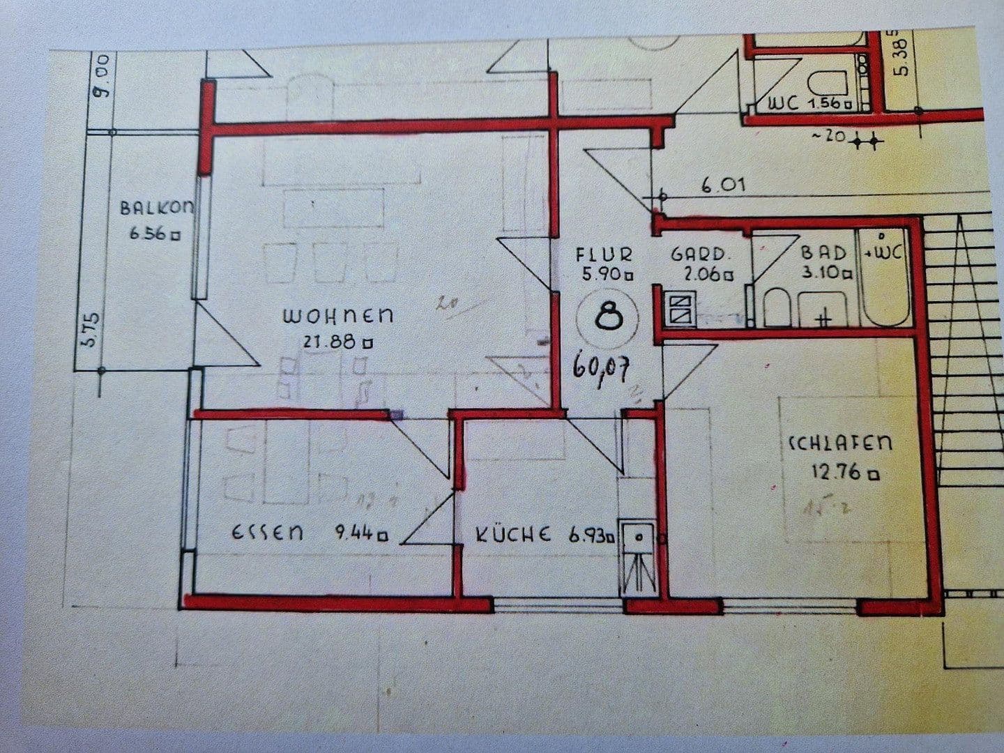 Prodej bytu 3+1 66 m², Leinfelden-Echterdingen, Bádensko-Württembersko Prodej bytu 3+1 66 m², Leinfelden-Echterdingen, Bádensko-Württembersko
