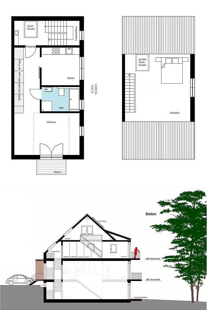 Pronájem bytu 2+1 75 m², Bruchköbel, Hessen Pronájem bytu 2+1 75 m², Bruchköbel, Hessen