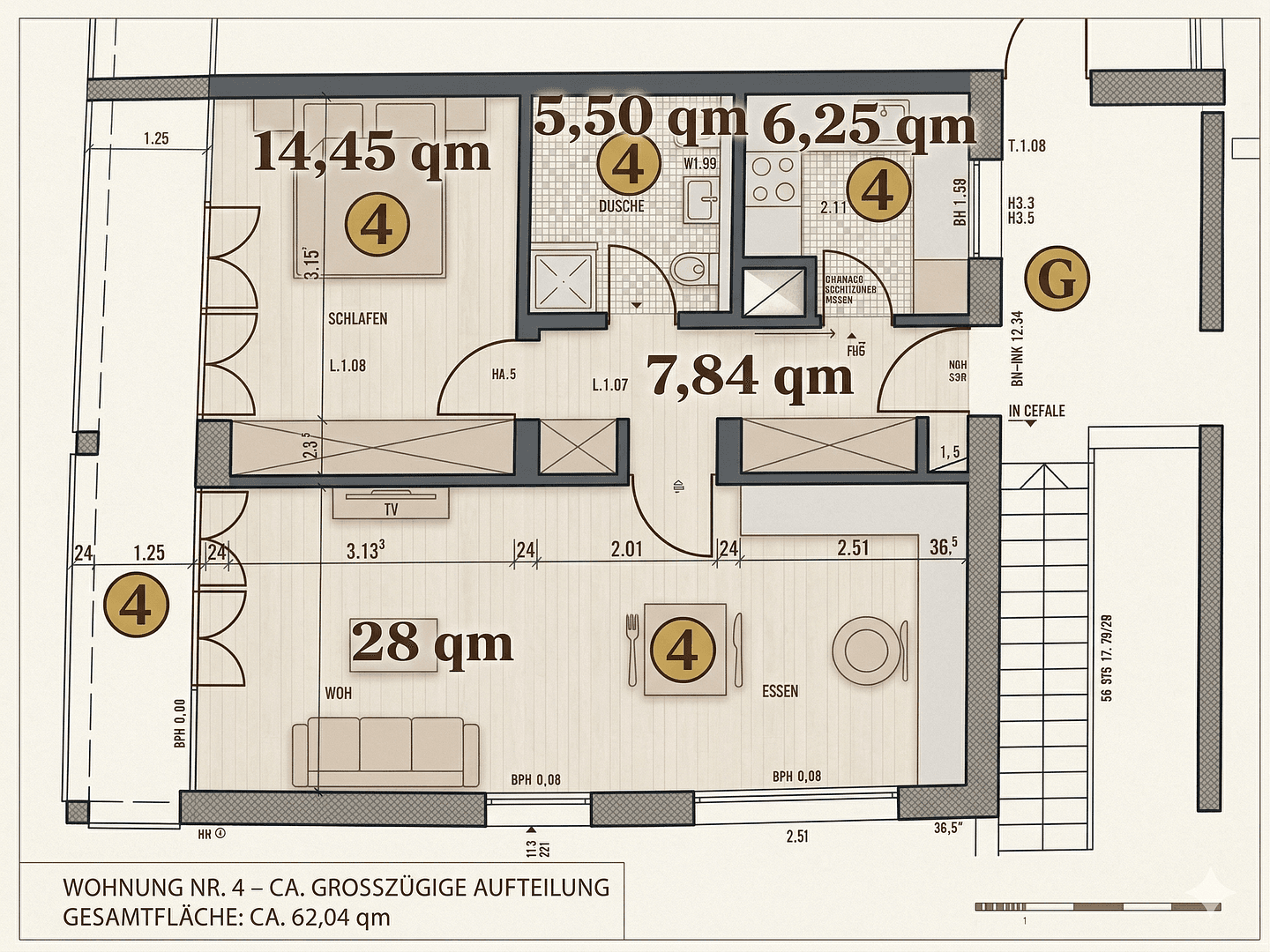 Prodej bytu 2+kk 70 m², Ob der Linden 18, Niefern-Öschelbronn, Bádensko-Württembersko Prodej bytu 2+kk 70 m², Ob der Linden 18, Niefern-Öschelbronn, Bádensko-Württembersko
