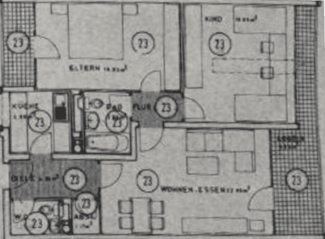 Pronájem bytu 3+kk 79 m², Ellerbruchstraße 113a, Dorsten, Severní Porýní-Vestfálsko Pronájem bytu 3+kk 79 m², Ellerbruchstraße 113a, Dorsten, Severní Porýní-Vestfálsko