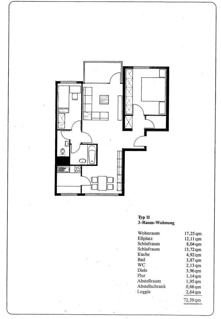 Prodej bytu 3+1 73 m², Wuppertal, Severní Porýní-Vestfálsko Prodej bytu 3+1 73 m², Wuppertal, Severní Porýní-Vestfálsko