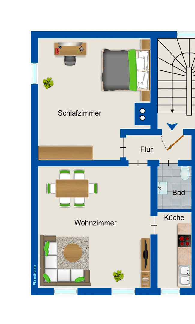 Pronájem bytu 2+1 54 m², Schrobenhausen, Bavorsko Pronájem bytu 2+1 54 m², Schrobenhausen, Bavorsko