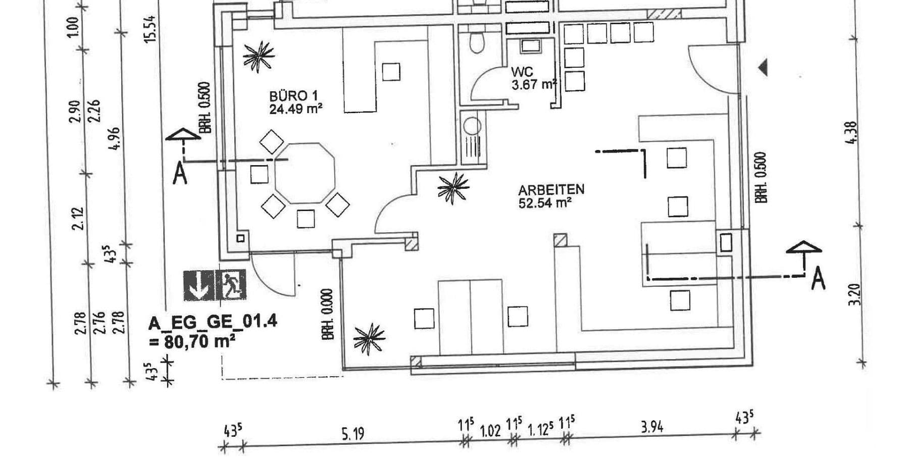 Pronájem kanceláře 81 m², Walther-Rathenau-Str. 30, Bielefeld, Severní Porýní-Vestfálsko Pronájem kanceláře 81 m², Walther-Rathenau-Str. 30, Bielefeld, Severní Porýní-Vestfálsko