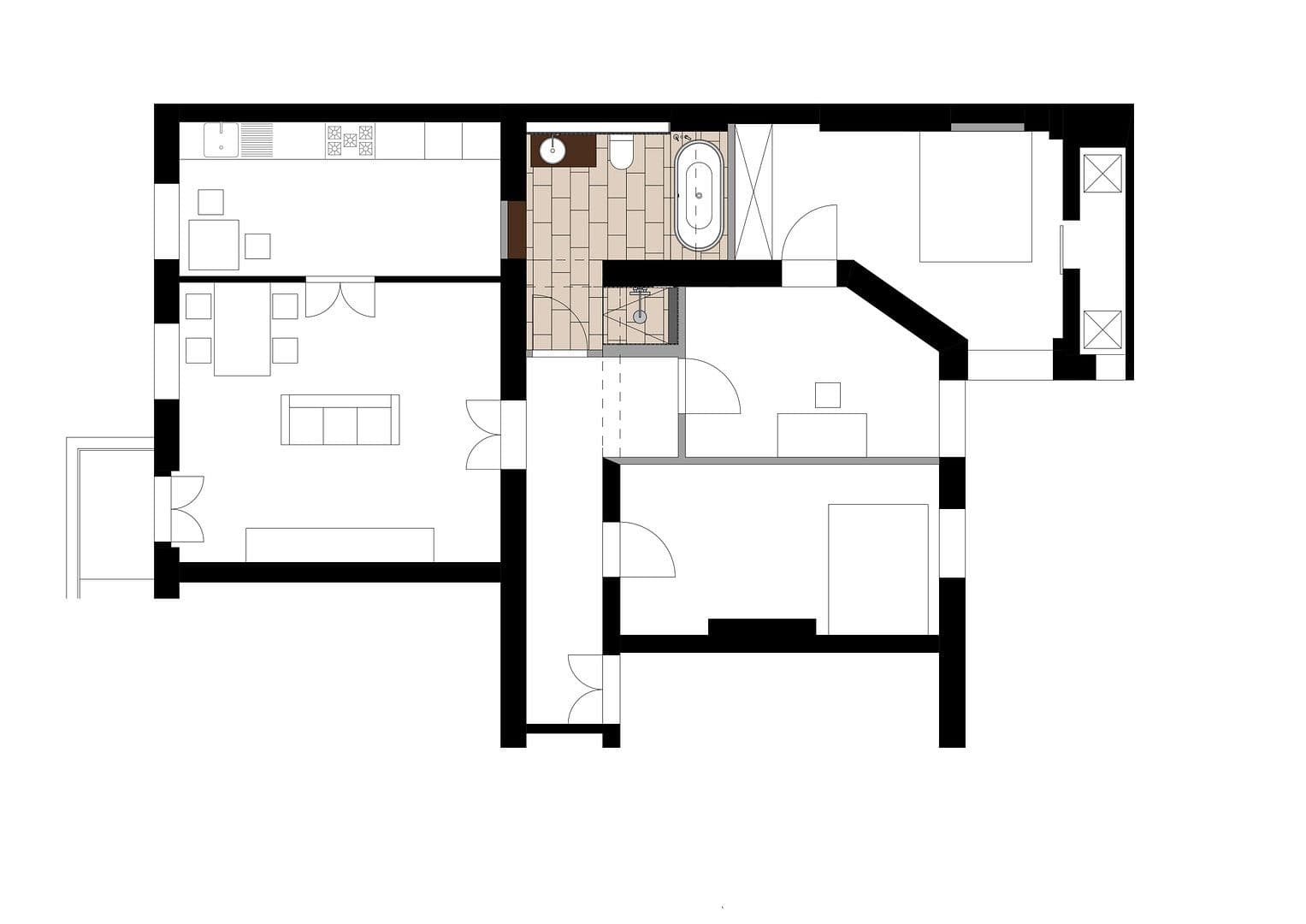 Prodej bytu 3+kk 101 m², Berlin, Berlín Prodej bytu 3+kk 101 m², Berlin, Berlín