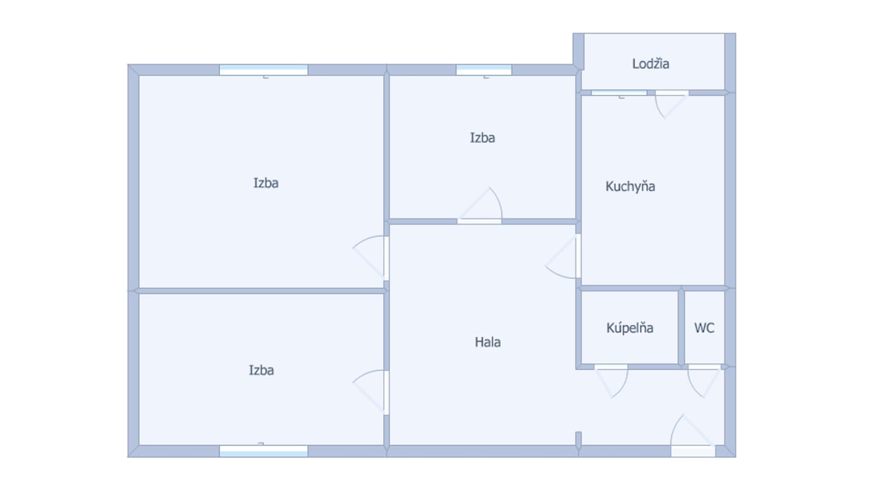 Pronájem bytu 3+1 70 m², Vígľašská, Petržalka, Bratislavský kraj Pronájem bytu 3+1 70 m², Vígľašská, Petržalka, Bratislavský kraj