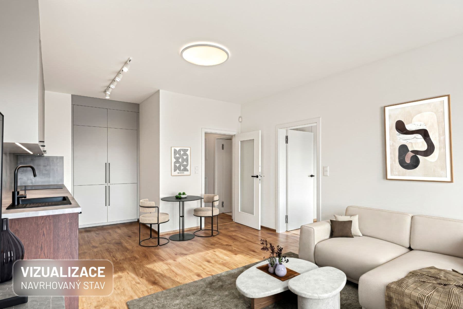 Pronájem bytu 2+kk 48 m², Poděbradská, Praha, Praha Pronájem bytu 2+kk 48 m², Poděbradská, Praha, Praha