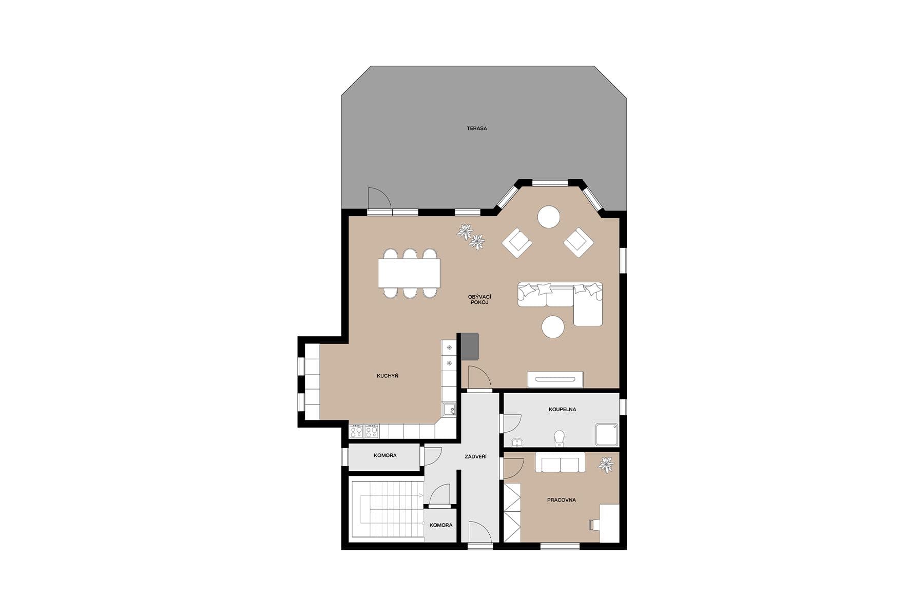 Prodej domu 220 m², pozemek 1.315 m², Božkov, Mnichovice, Středočeský kraj Prodej domu 220 m², pozemek 1.315 m², Božkov, Mnichovice, Středočeský kraj